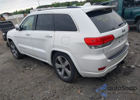 2015 Jeep Grand Cherokee Overland из США, поврежденный, VIN 1C4RJFCG3FC645510